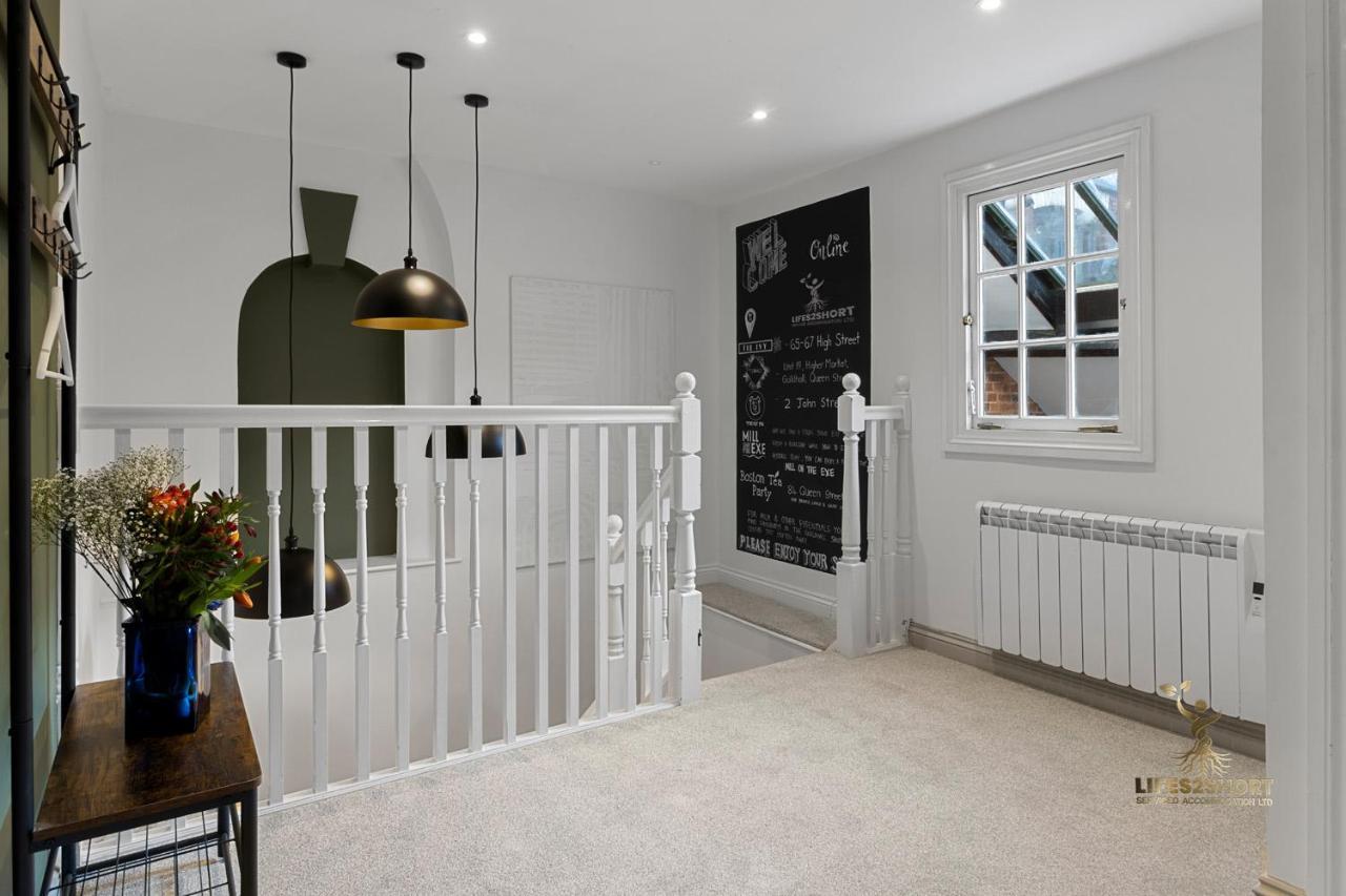 Luxe Courtyard Apartment For 4 Near Exeter City Centre Dış mekan fotoğraf